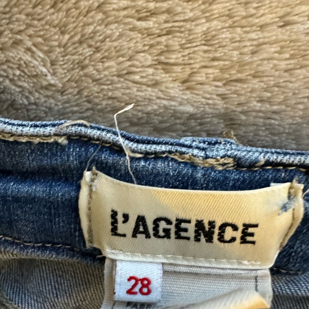 L'AGENCE Marguerite High Rise Skinny Jeans in Laredo size 28 - Picture 14 of 15